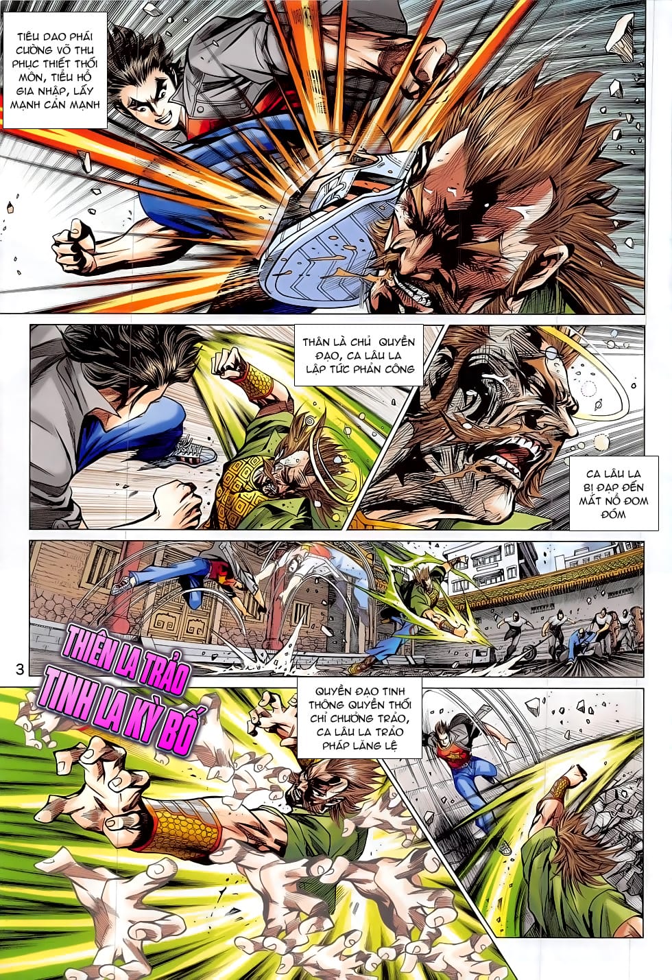 Truyện Tranh Tân Tác Long Hổ Môn trang 4