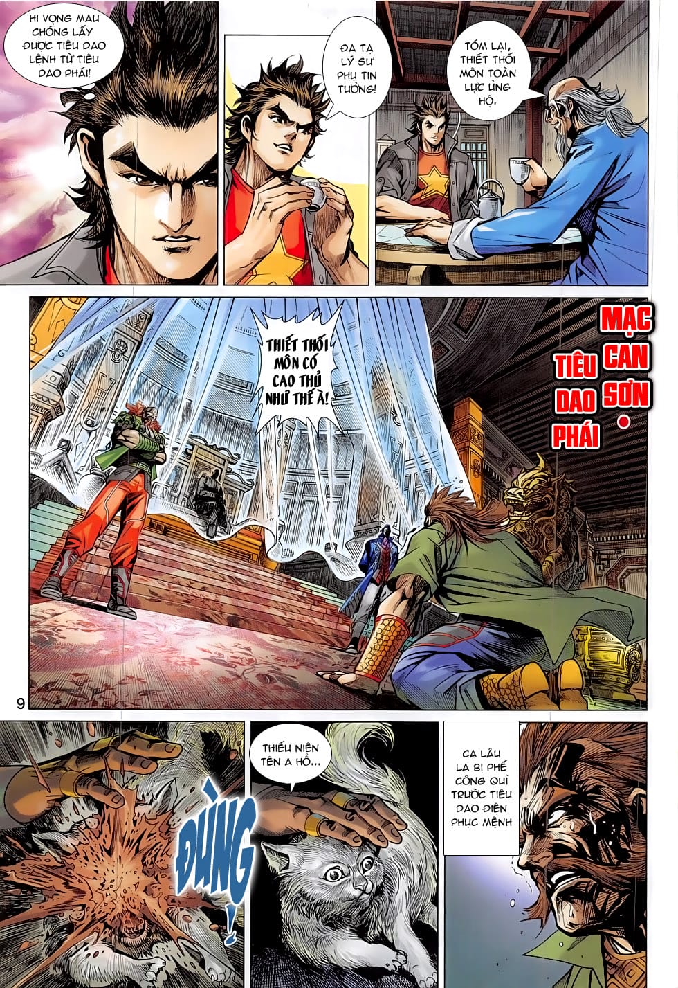 Truyện Tranh Tân Tác Long Hổ Môn trang 4