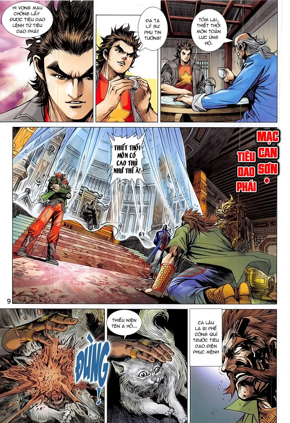 Truyện Tranh Tân Tác Long Hổ Môn trang 4