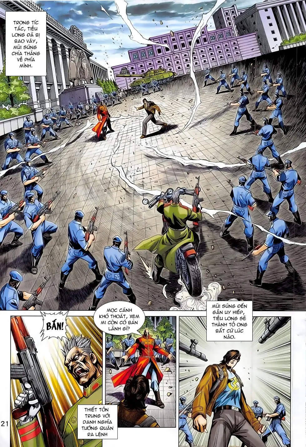 Truyện Tranh Tân Tác Long Hổ Môn trang 4