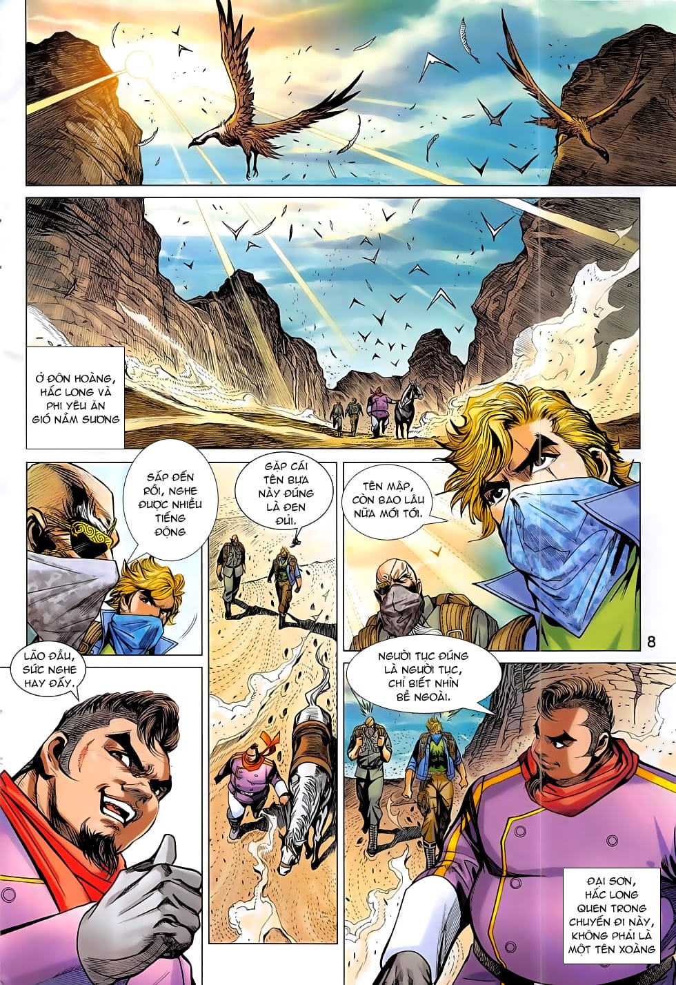 Truyện Tranh Tân Tác Long Hổ Môn trang 4
