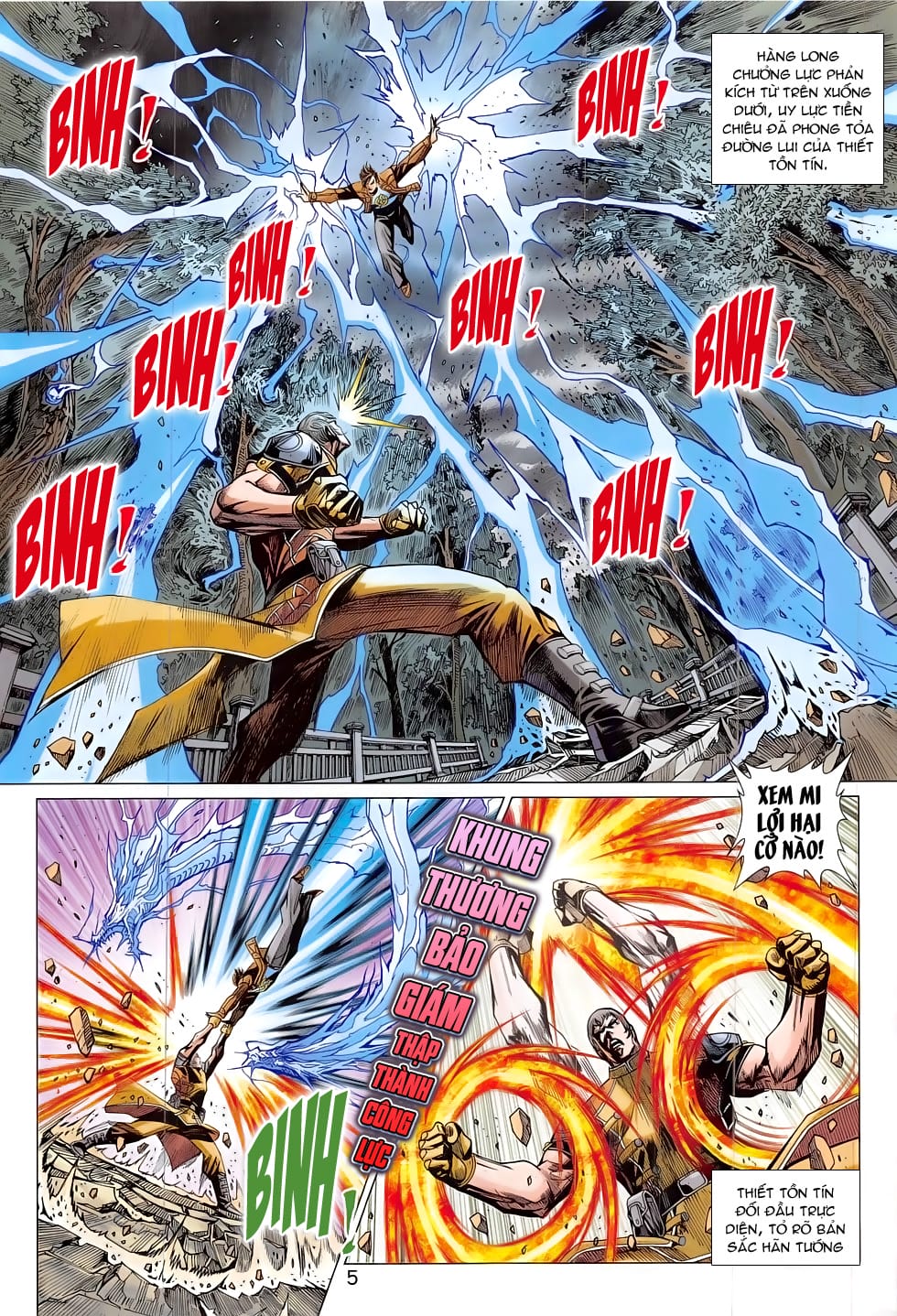 Truyện Tranh Tân Tác Long Hổ Môn trang 4