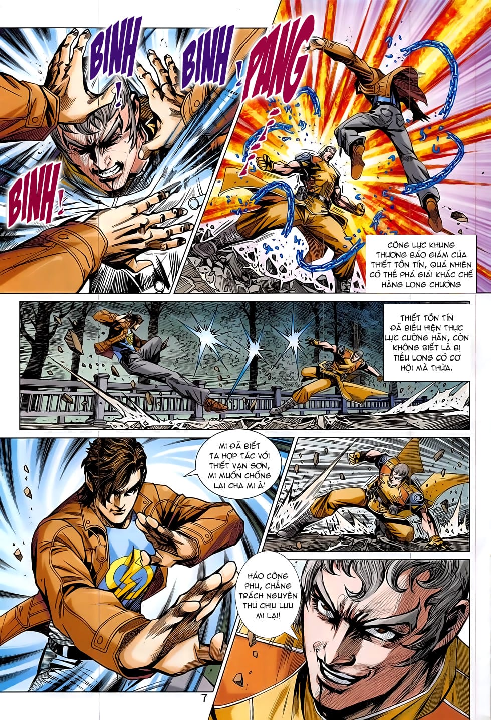 Truyện Tranh Tân Tác Long Hổ Môn trang 4