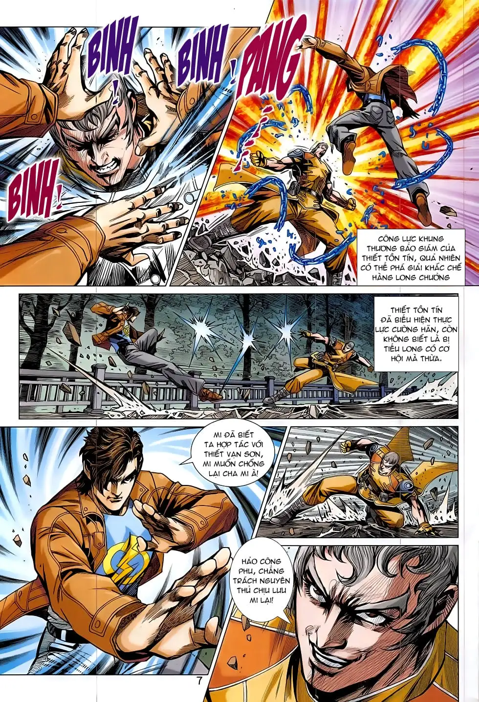 Truyện Tranh Tân Tác Long Hổ Môn trang 4