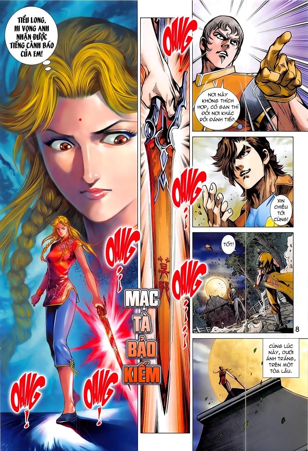 Truyện Tranh Tân Tác Long Hổ Môn trang 4