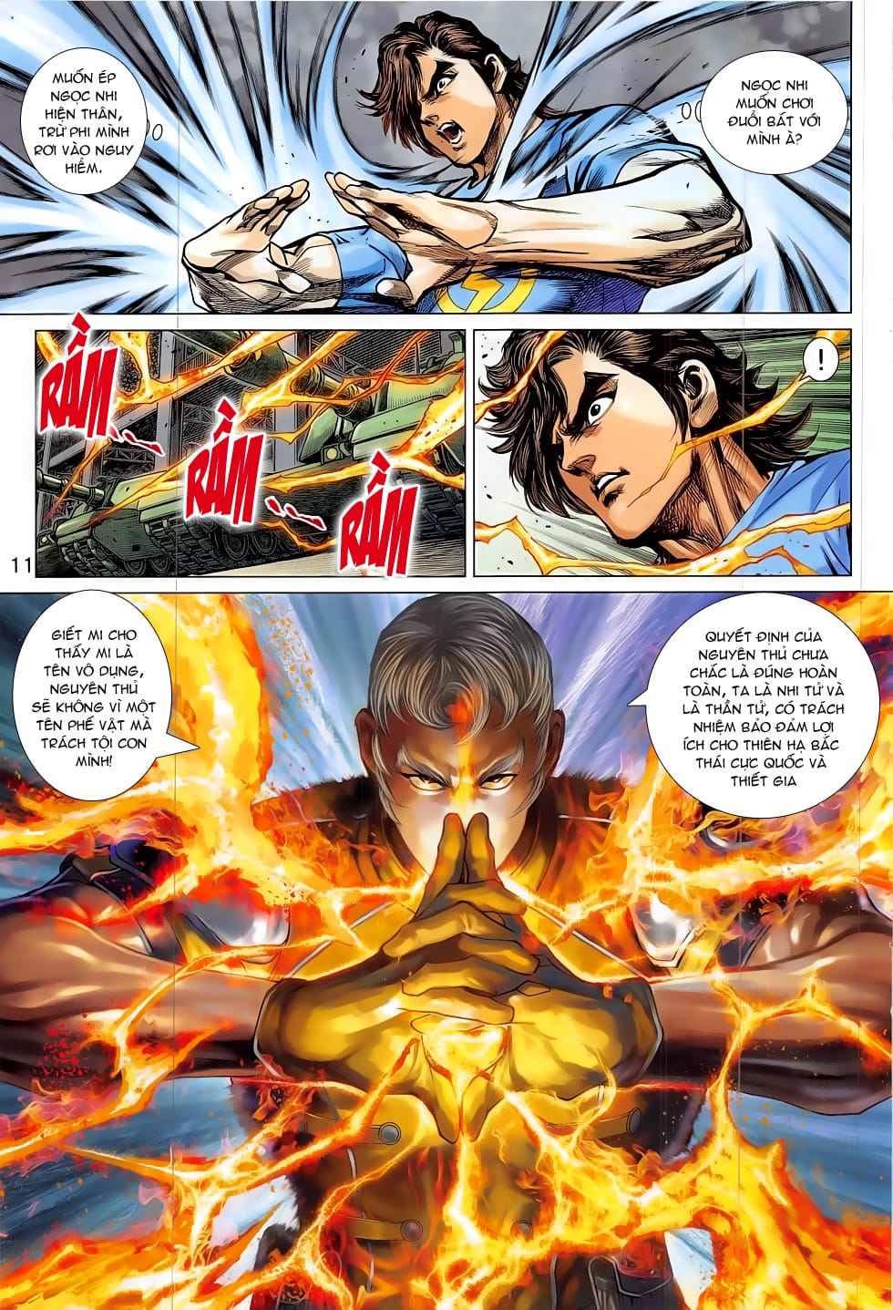 Truyện Tranh Tân Tác Long Hổ Môn trang 4