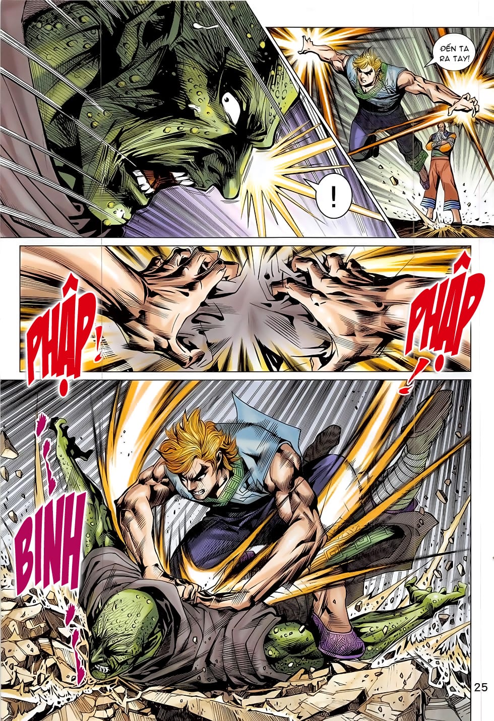 Truyện Tranh Tân Tác Long Hổ Môn trang 4