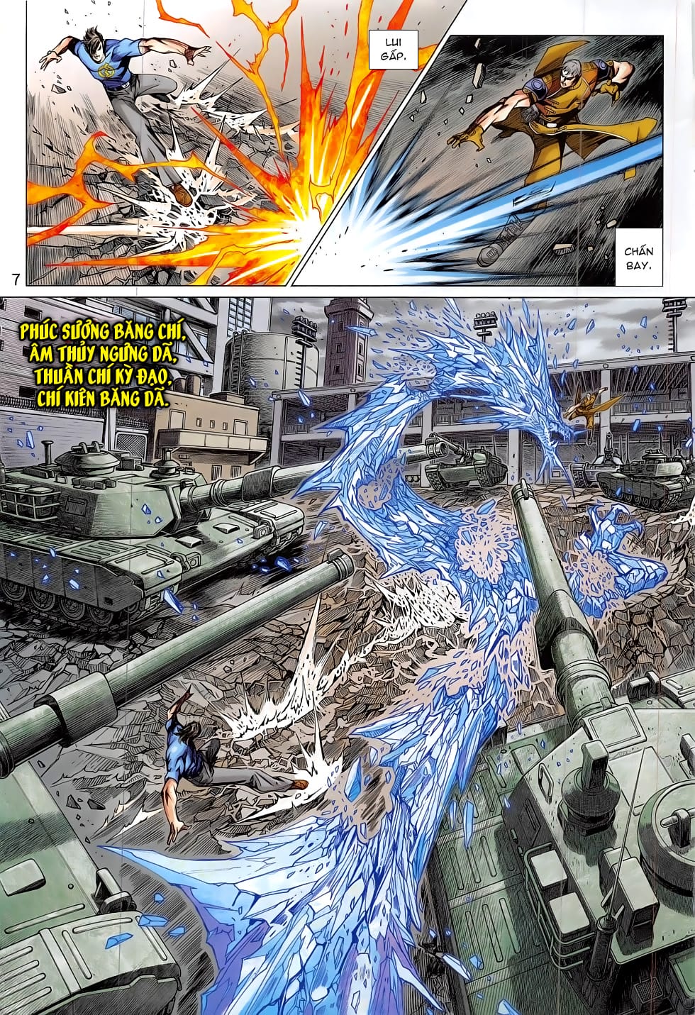 Truyện Tranh Tân Tác Long Hổ Môn trang 4