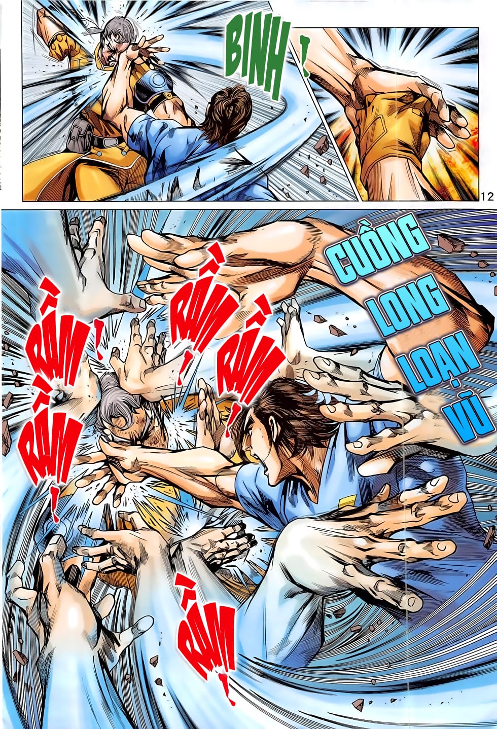 Truyện Tranh Tân Tác Long Hổ Môn trang 4