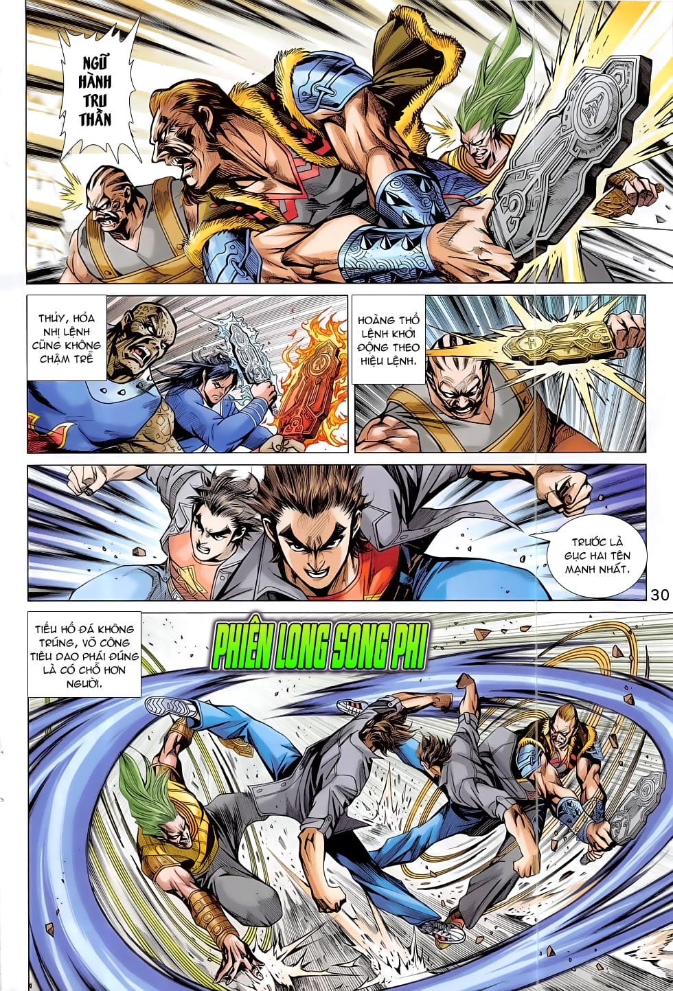 Truyện Tranh Tân Tác Long Hổ Môn trang 4