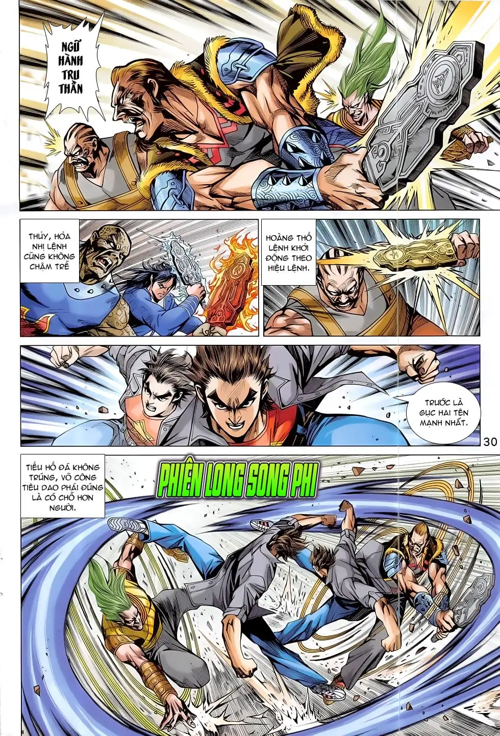 Truyện Tranh Tân Tác Long Hổ Môn trang 4