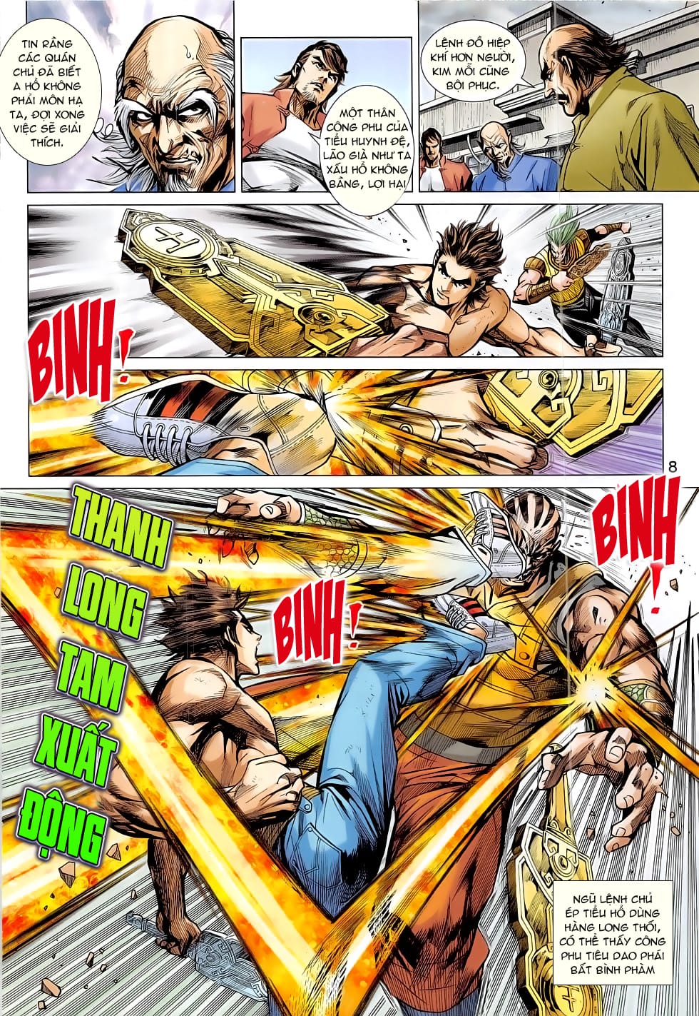 Truyện Tranh Tân Tác Long Hổ Môn trang 4
