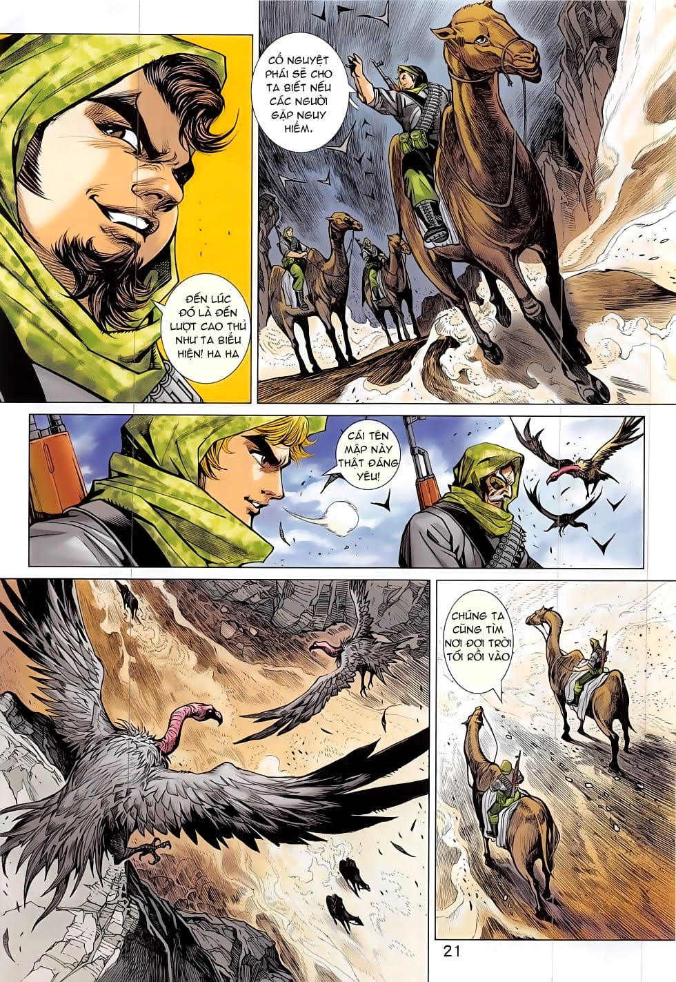 Truyện Tranh Tân Tác Long Hổ Môn trang 4