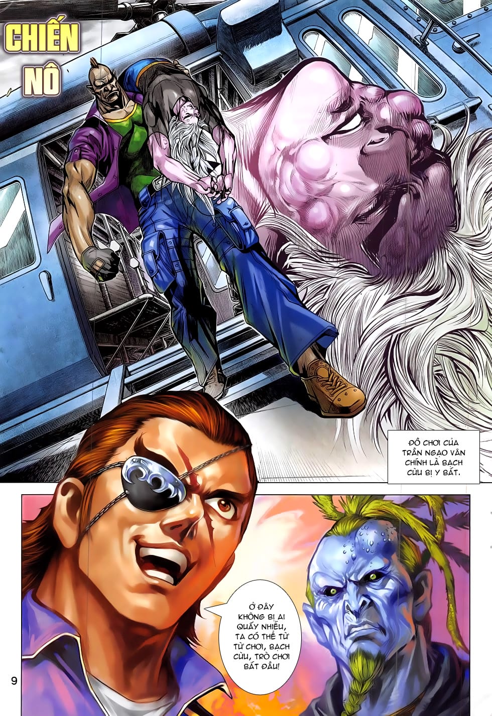 Truyện Tranh Tân Tác Long Hổ Môn trang 4