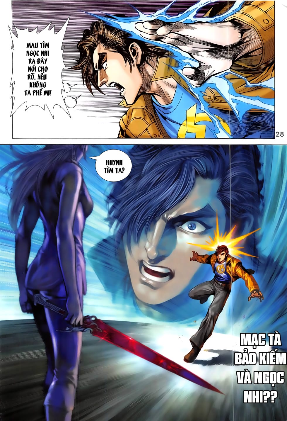 Truyện Tranh Tân Tác Long Hổ Môn trang 4