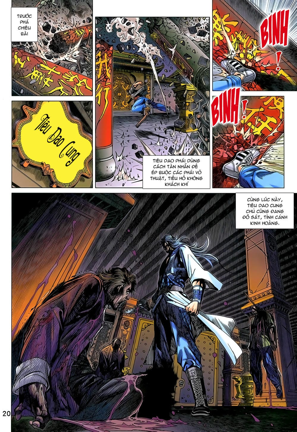 Truyện Tranh Tân Tác Long Hổ Môn trang 4