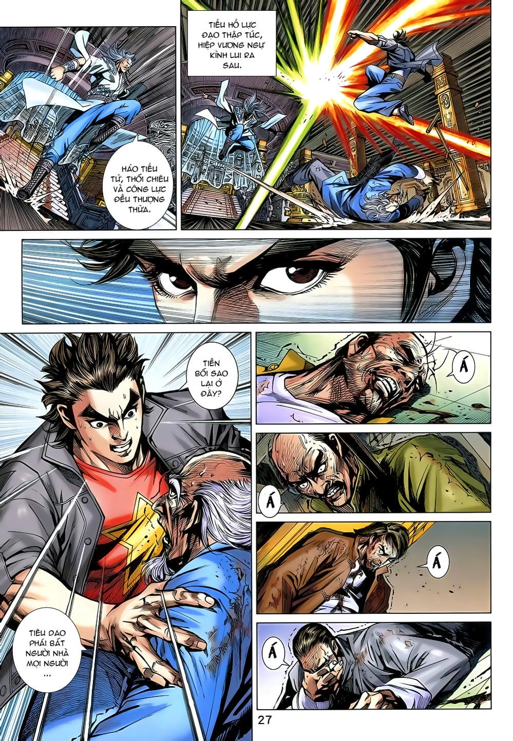 Truyện Tranh Tân Tác Long Hổ Môn trang 4