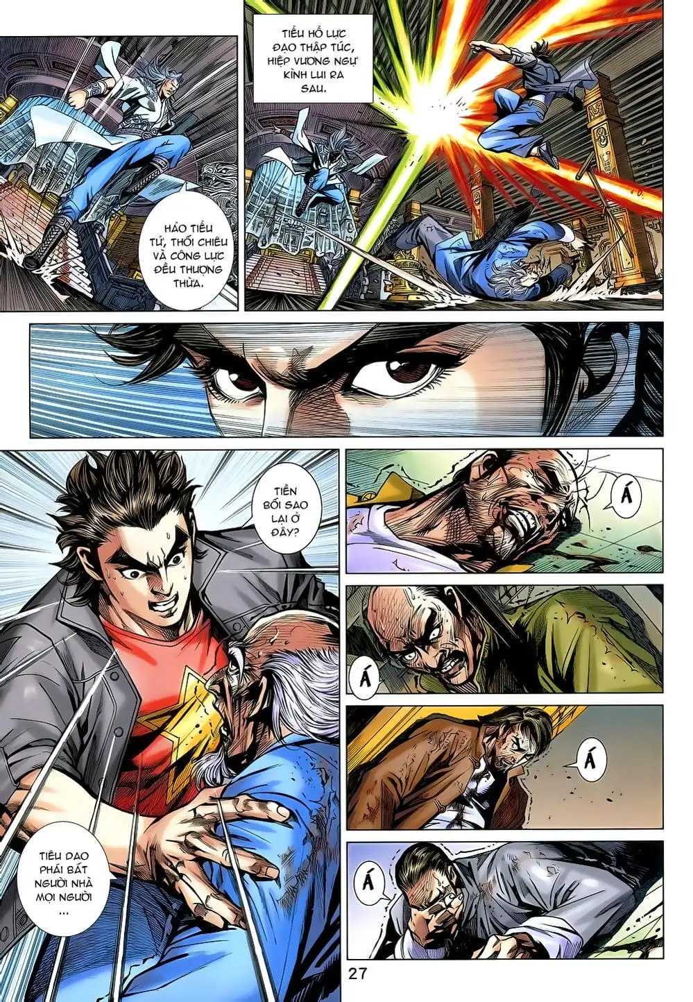 Truyện Tranh Tân Tác Long Hổ Môn trang 4