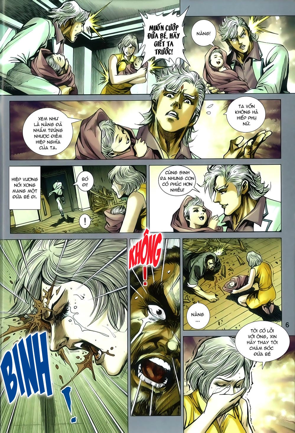 Truyện Tranh Tân Tác Long Hổ Môn trang 4