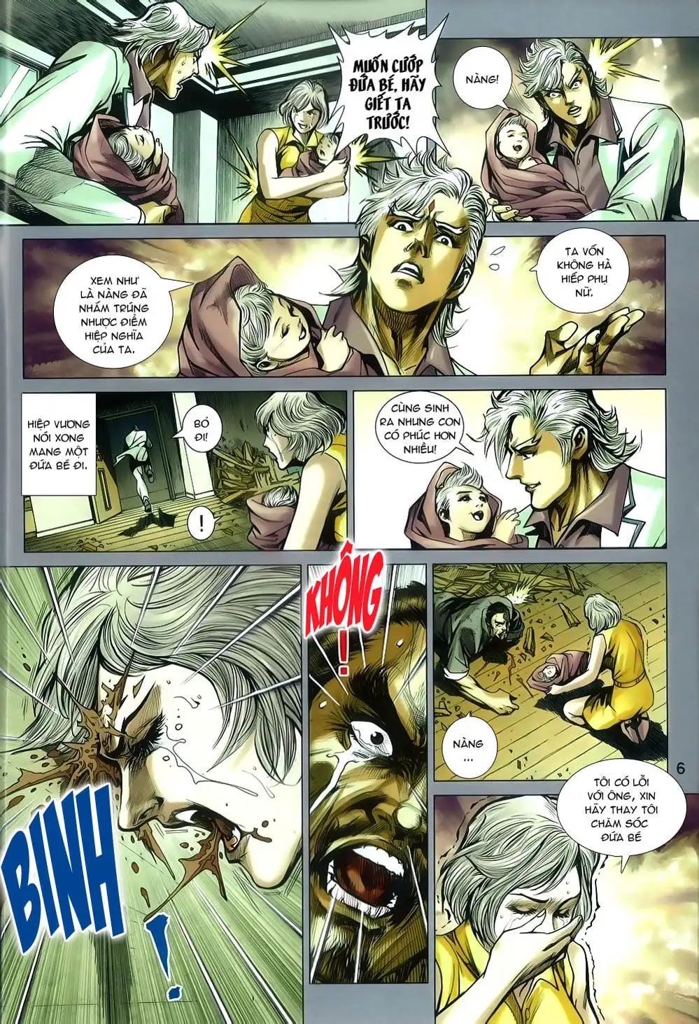 Truyện Tranh Tân Tác Long Hổ Môn trang 4