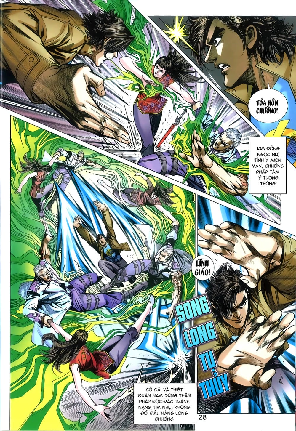 Truyện Tranh Tân Tác Long Hổ Môn trang 4