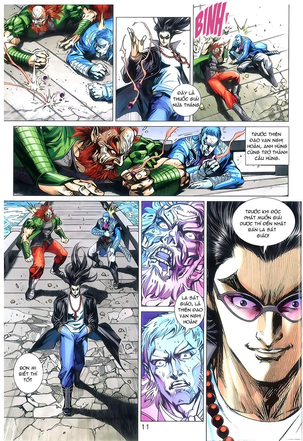 Truyện Tranh Tân Tác Long Hổ Môn trang 4
