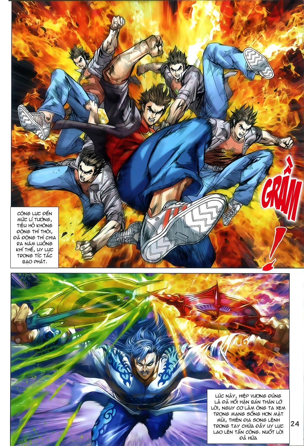 Truyện Tranh Tân Tác Long Hổ Môn trang 4