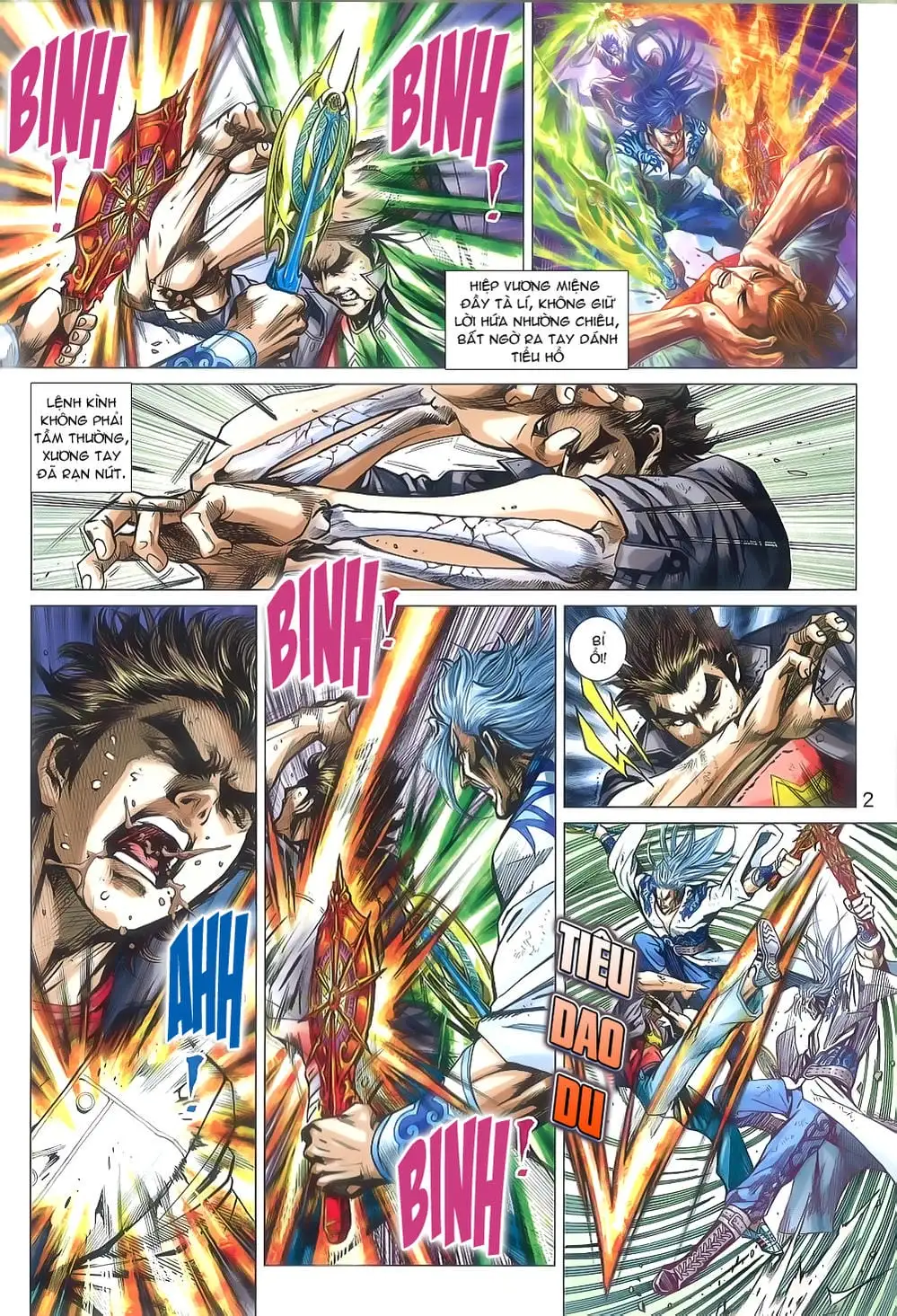 Truyện Tranh Tân Tác Long Hổ Môn trang 4