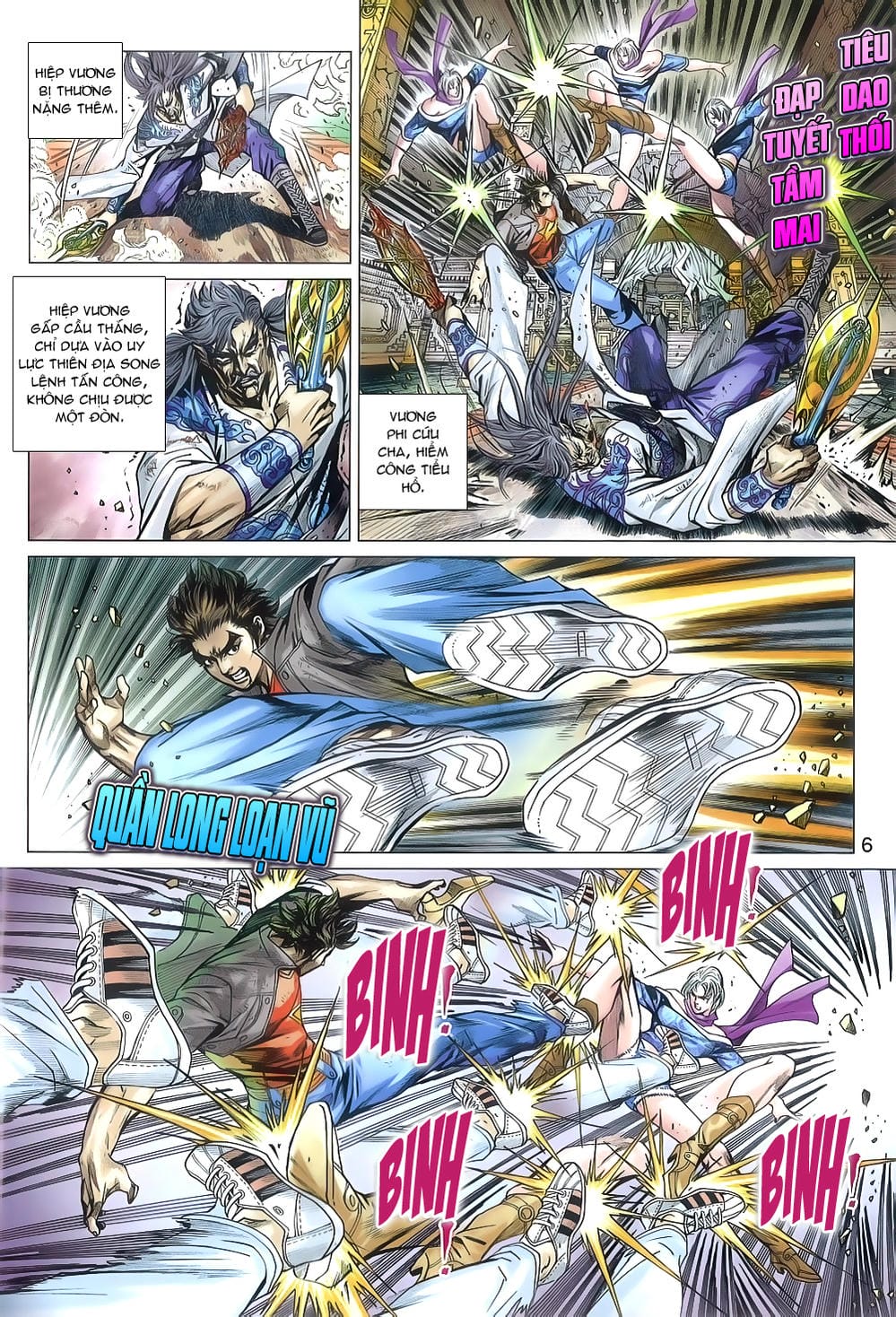 Truyện Tranh Tân Tác Long Hổ Môn trang 4