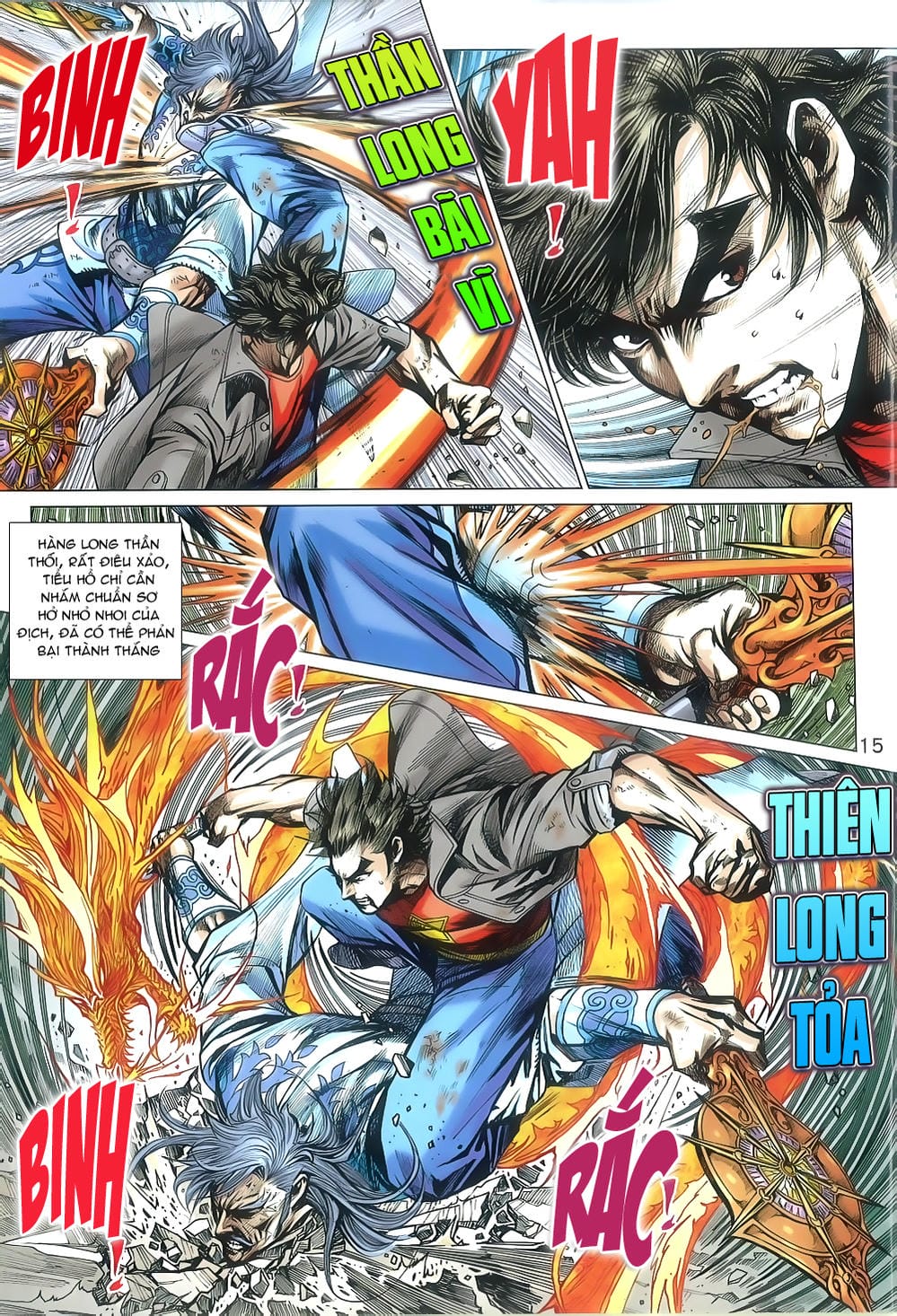 Truyện Tranh Tân Tác Long Hổ Môn trang 4