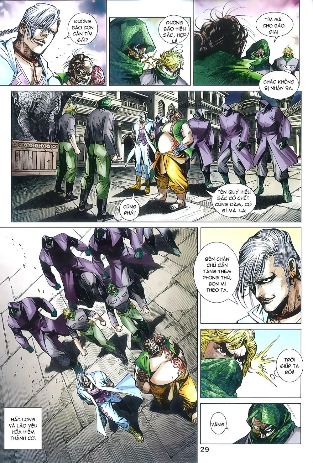 Truyện Tranh Tân Tác Long Hổ Môn trang 4