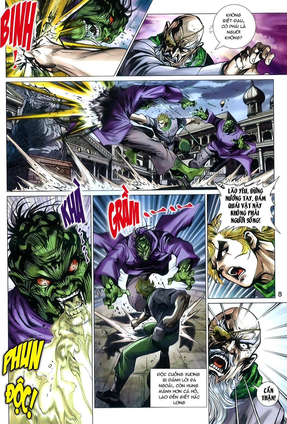 Truyện Tranh Tân Tác Long Hổ Môn trang 4