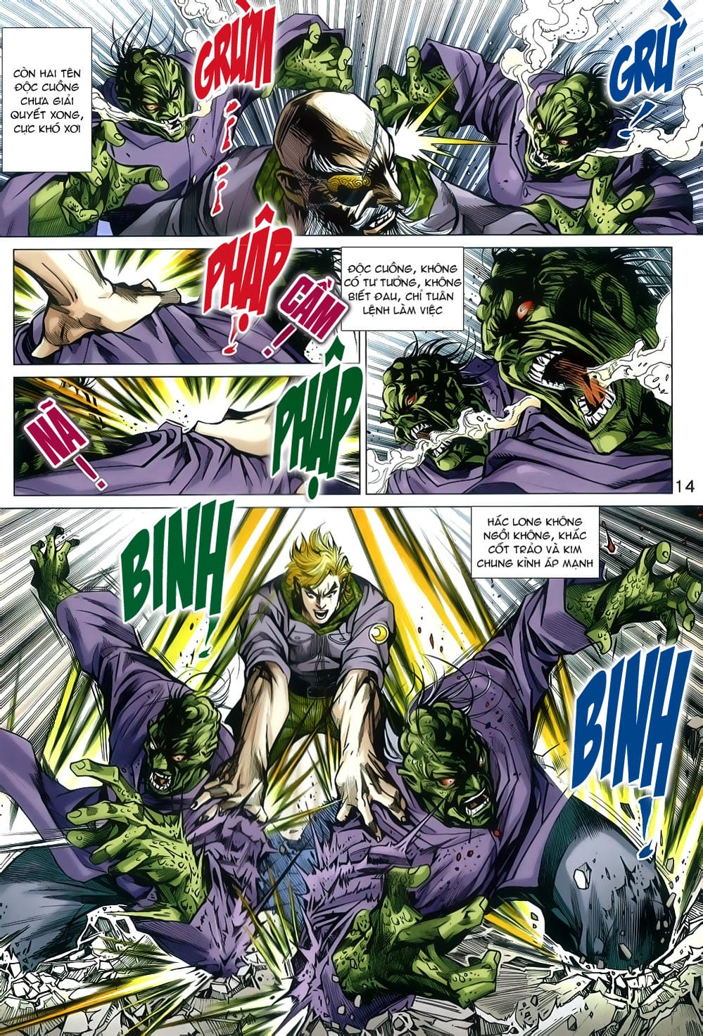 Truyện Tranh Tân Tác Long Hổ Môn trang 4