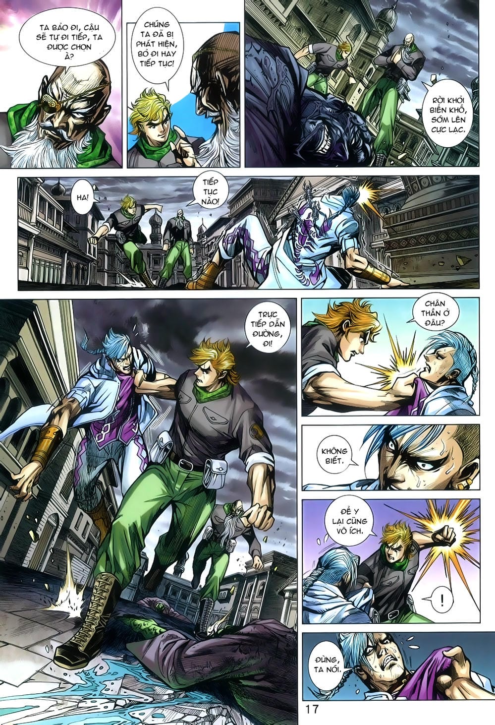 Truyện Tranh Tân Tác Long Hổ Môn trang 4