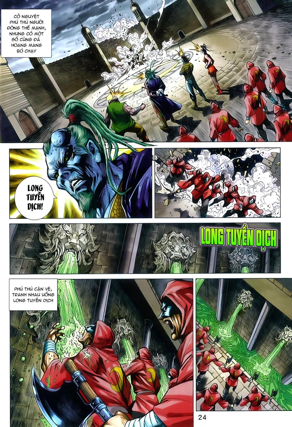 Truyện Tranh Tân Tác Long Hổ Môn trang 4