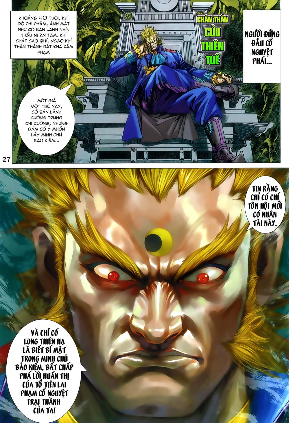 Truyện Tranh Tân Tác Long Hổ Môn trang 4