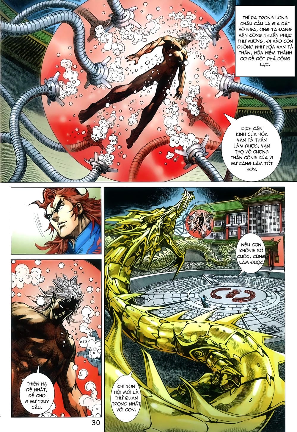 Truyện Tranh Tân Tác Long Hổ Môn trang 4