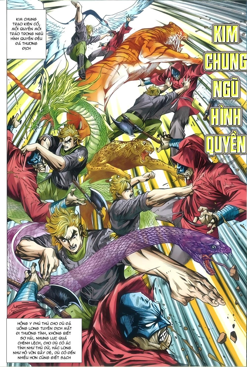 Truyện Tranh Tân Tác Long Hổ Môn trang 4