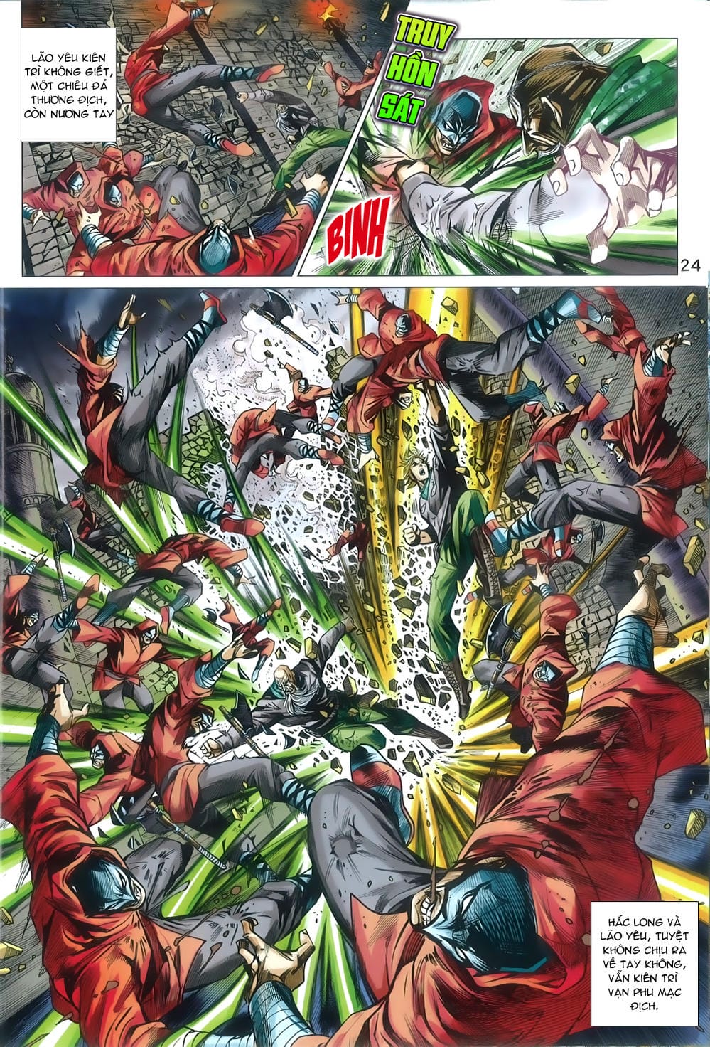Truyện Tranh Tân Tác Long Hổ Môn trang 4