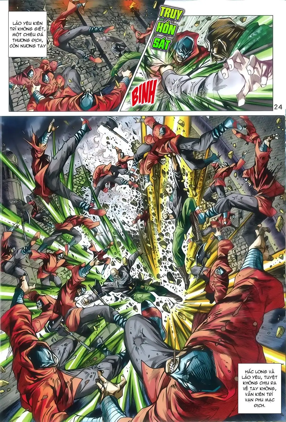 Truyện Tranh Tân Tác Long Hổ Môn trang 4