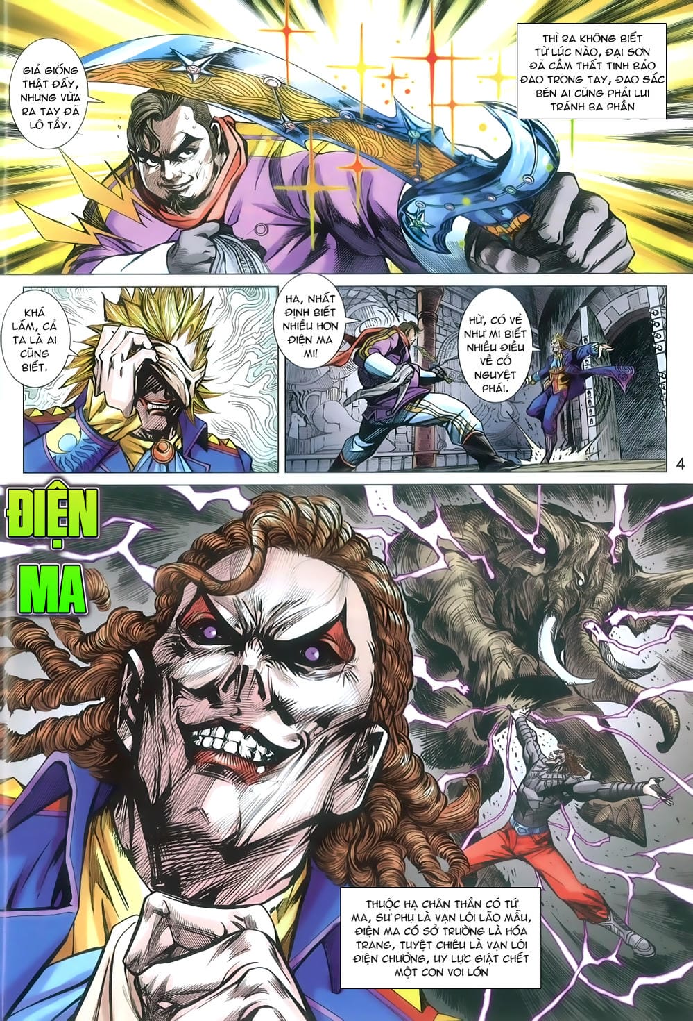 Truyện Tranh Tân Tác Long Hổ Môn trang 4