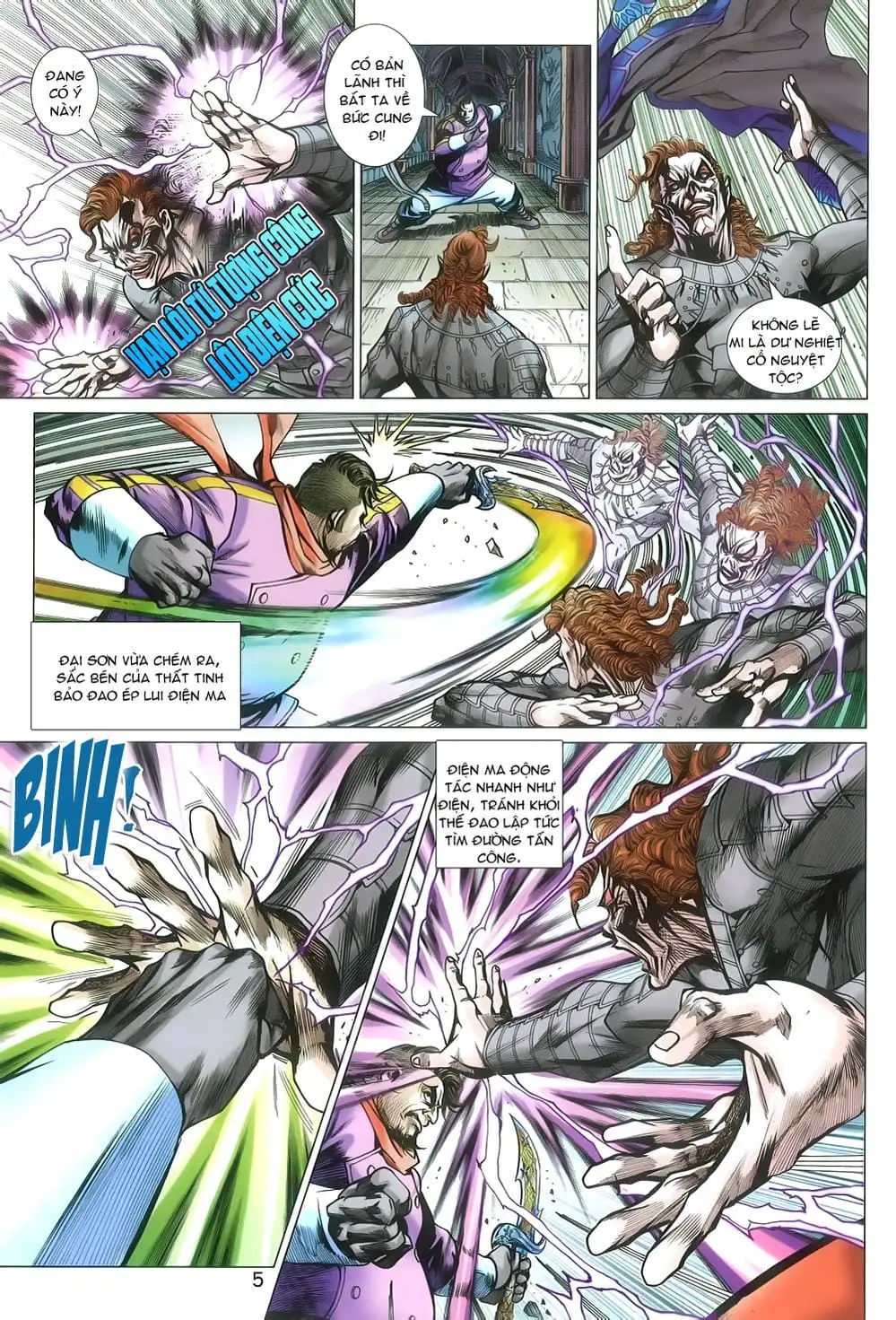 Truyện Tranh Tân Tác Long Hổ Môn trang 4