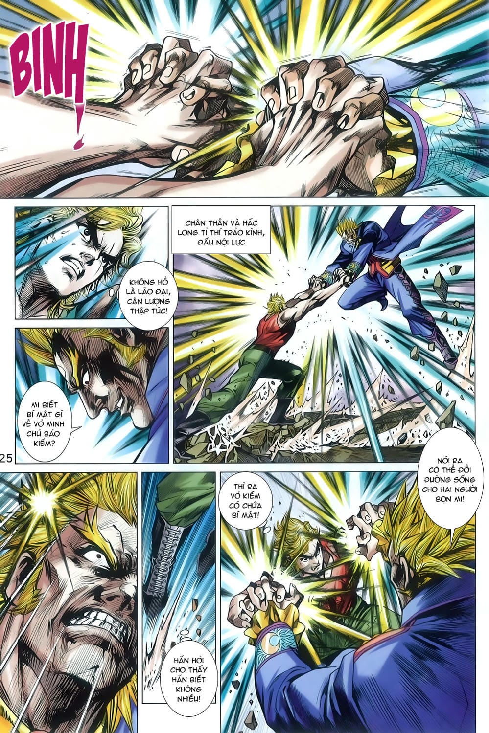 Truyện Tranh Tân Tác Long Hổ Môn trang 4