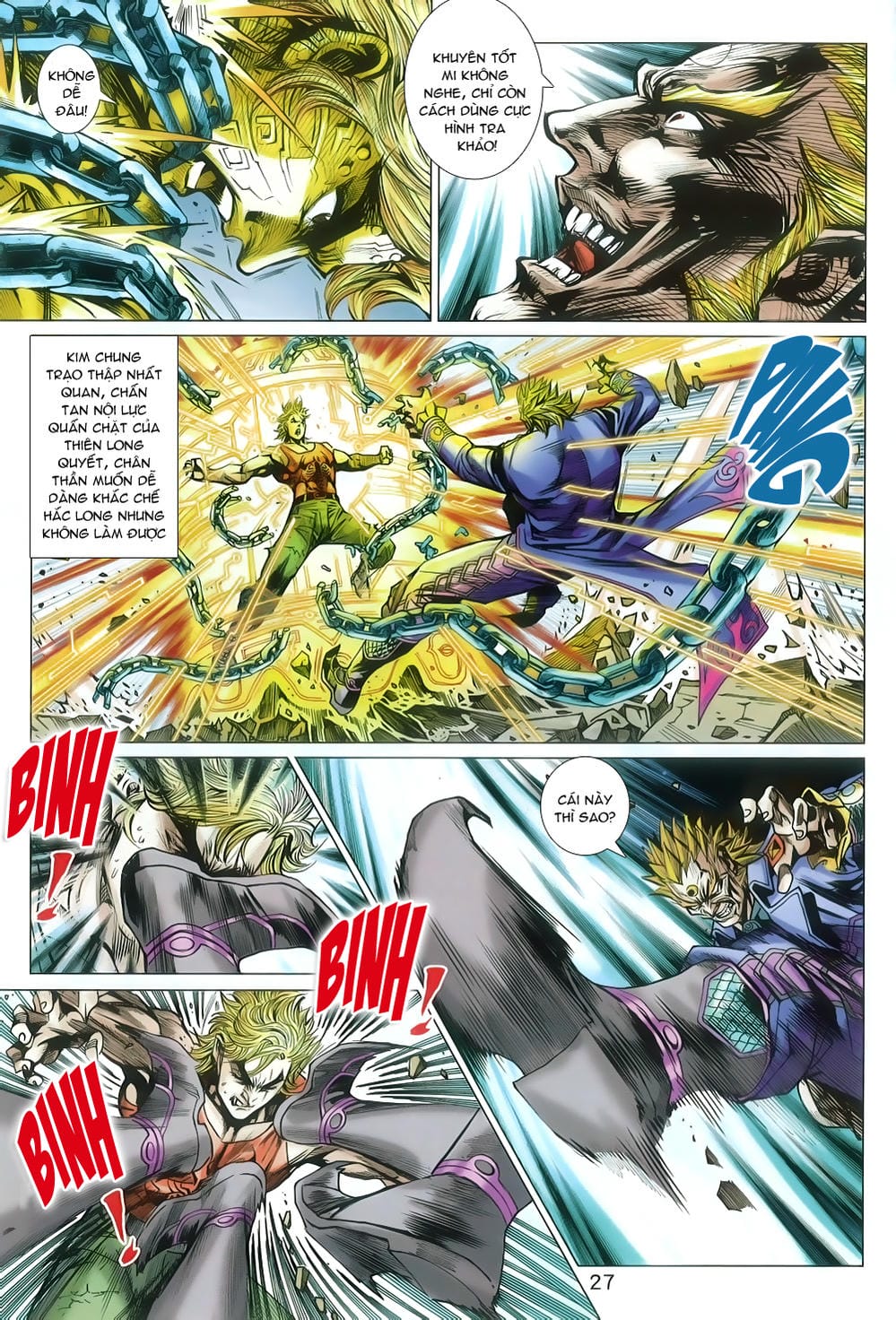 Truyện Tranh Tân Tác Long Hổ Môn trang 4