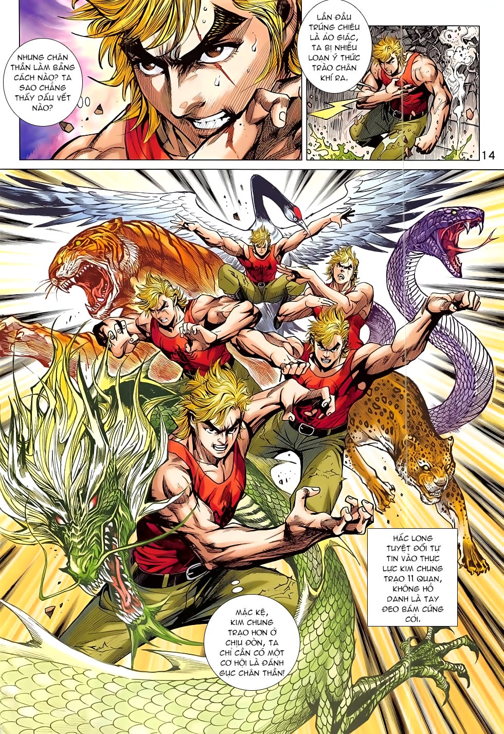 Truyện Tranh Tân Tác Long Hổ Môn trang 4