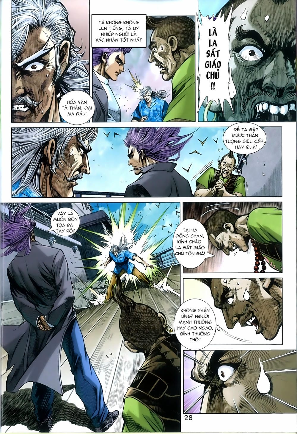 Truyện Tranh Tân Tác Long Hổ Môn trang 4