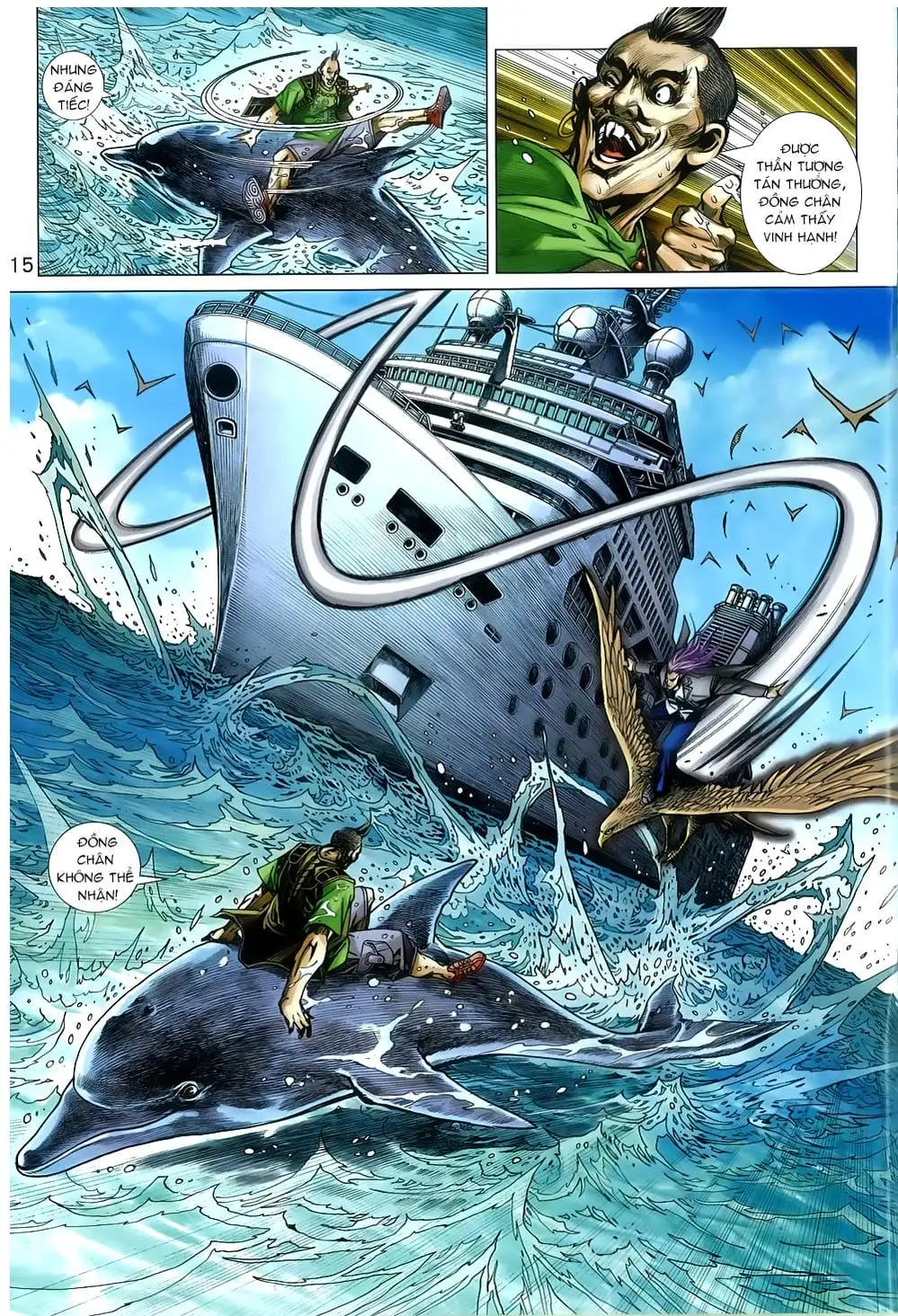 Truyện Tranh Tân Tác Long Hổ Môn trang 4