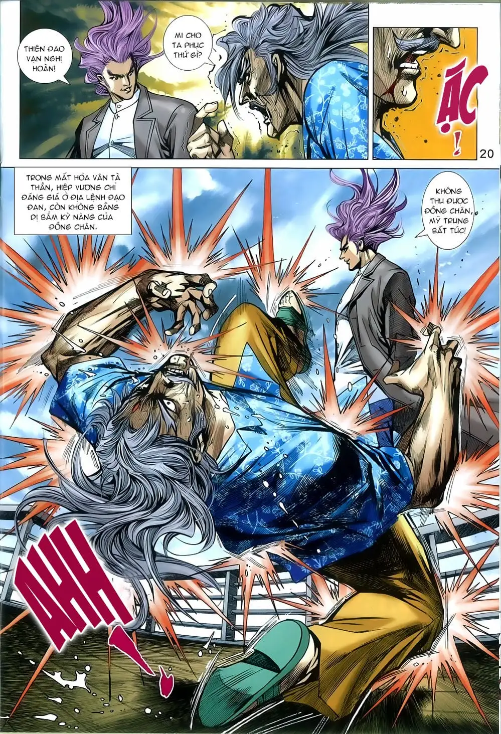 Truyện Tranh Tân Tác Long Hổ Môn trang 4