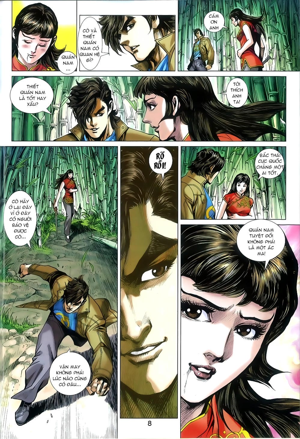 Truyện Tranh Tân Tác Long Hổ Môn trang 4