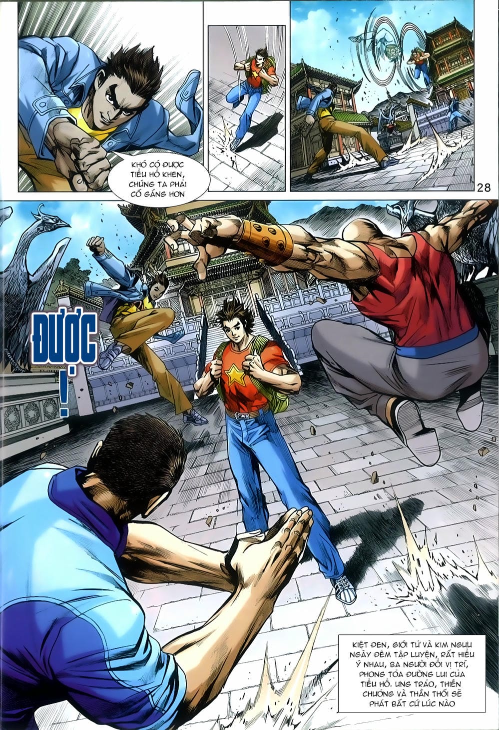 Truyện Tranh Tân Tác Long Hổ Môn trang 4